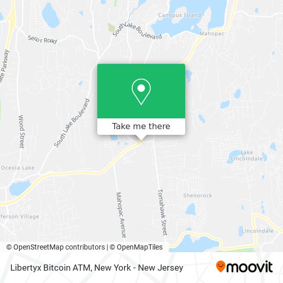 Libertyx Bitcoin ATM map