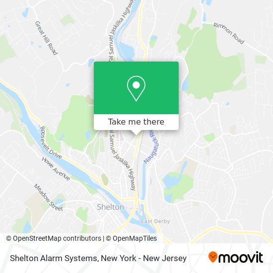 Mapa de Shelton Alarm Systems