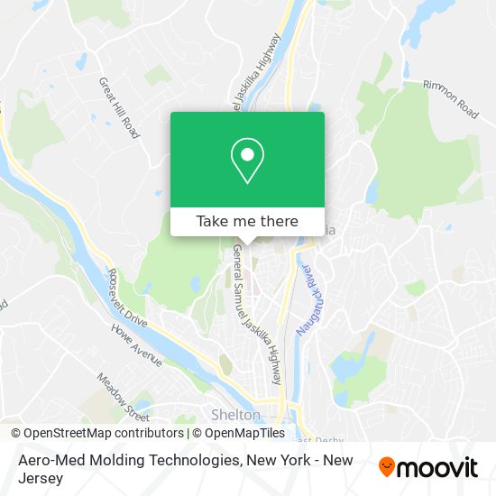 Aero-Med Molding Technologies map