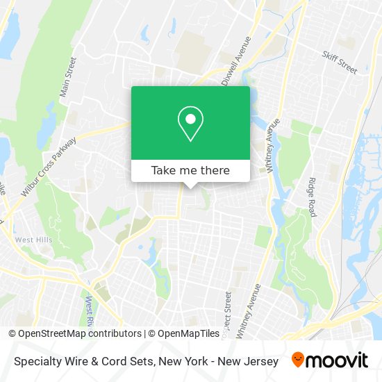 Mapa de Specialty Wire & Cord Sets
