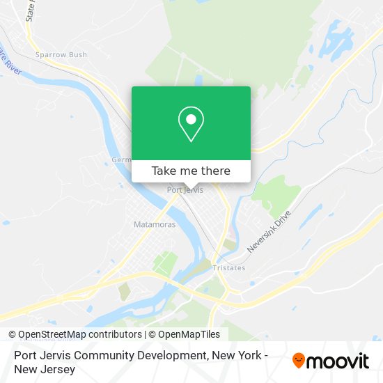 Port Jervis Community Development map