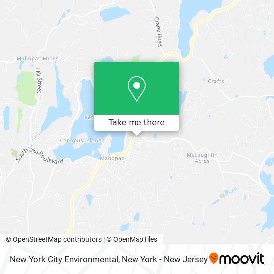 New York City Environmental map