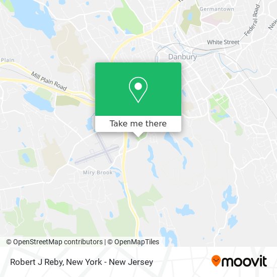 Robert J Reby map