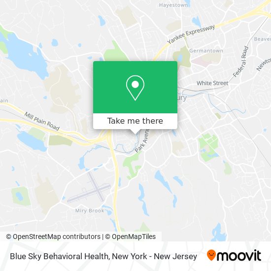 Mapa de Blue Sky Behavioral Health