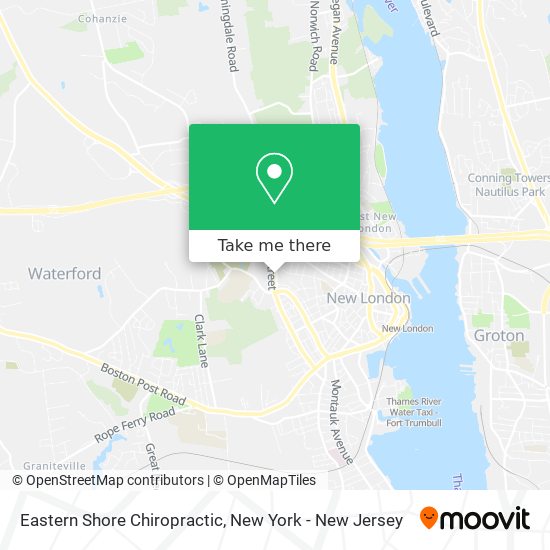 Mapa de Eastern Shore Chiropractic