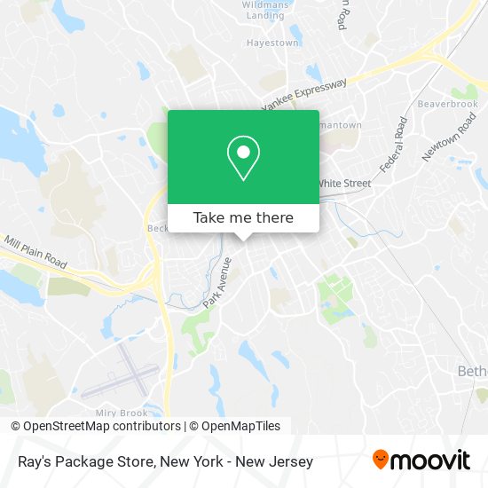 Ray's Package Store map