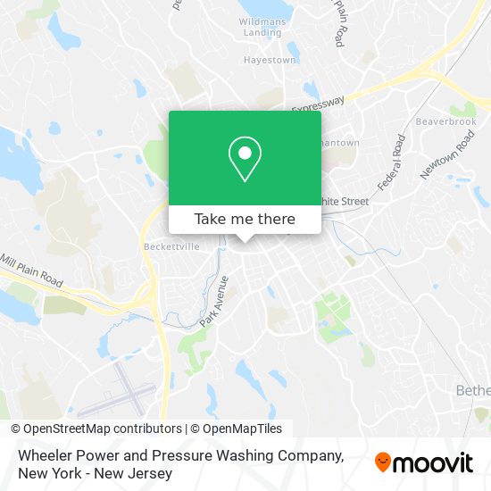 Wheeler Power and Pressure Washing Company map