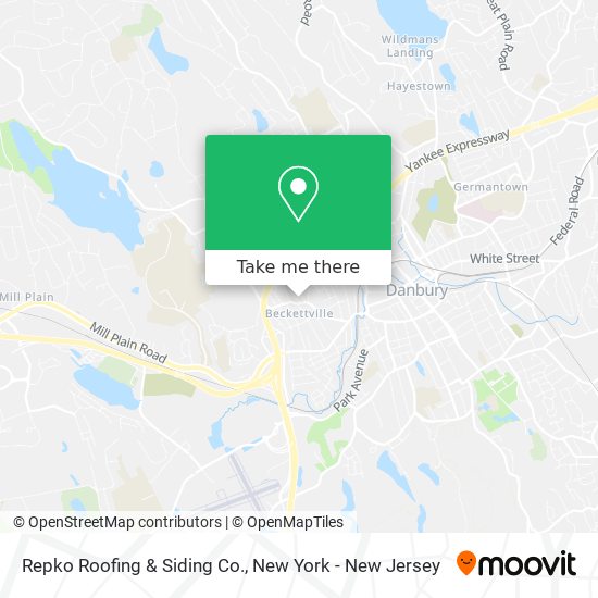 Repko Roofing & Siding Co. map