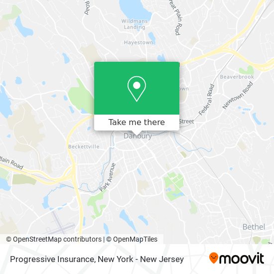 Mapa de Progressive Insurance