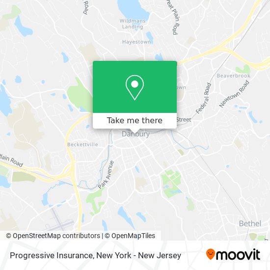 Progressive Insurance map