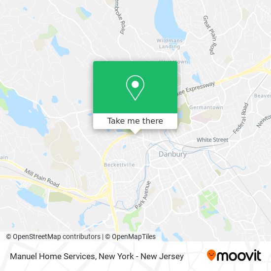 Manuel Home Services map