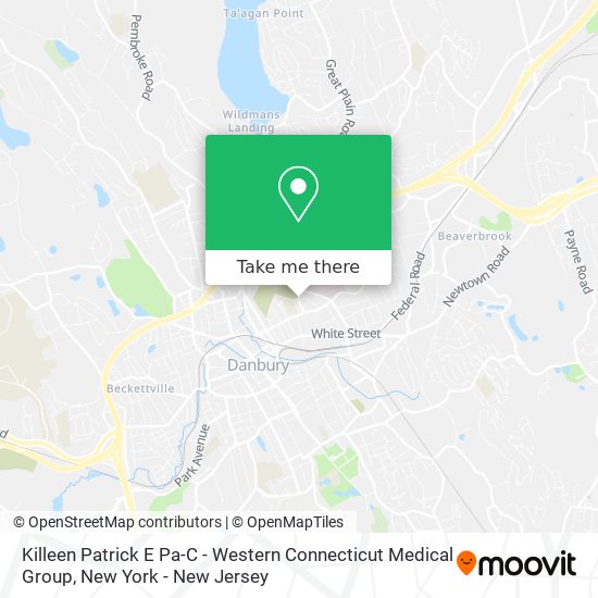 Killeen Patrick E Pa-C - Western Connecticut Medical Group map