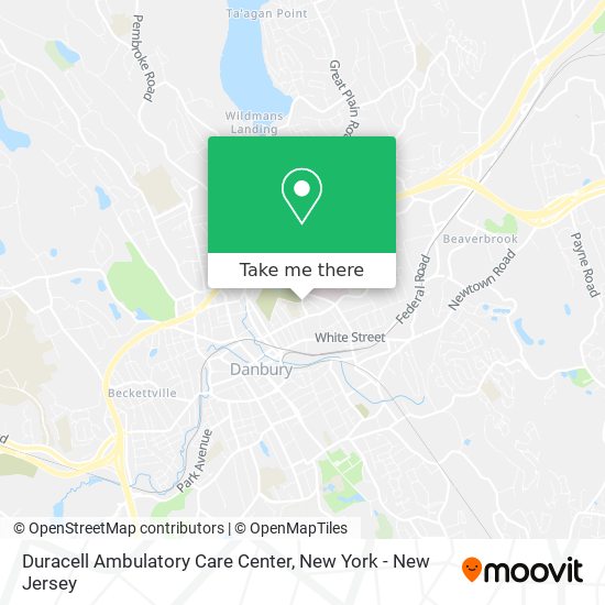 Duracell Ambulatory Care Center map