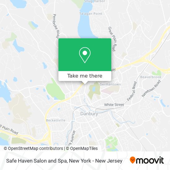 Mapa de Safe Haven Salon and Spa