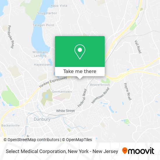 Mapa de Select Medical Corporation