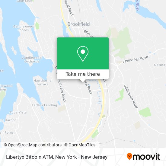 Mapa de Libertyx Bitcoin ATM