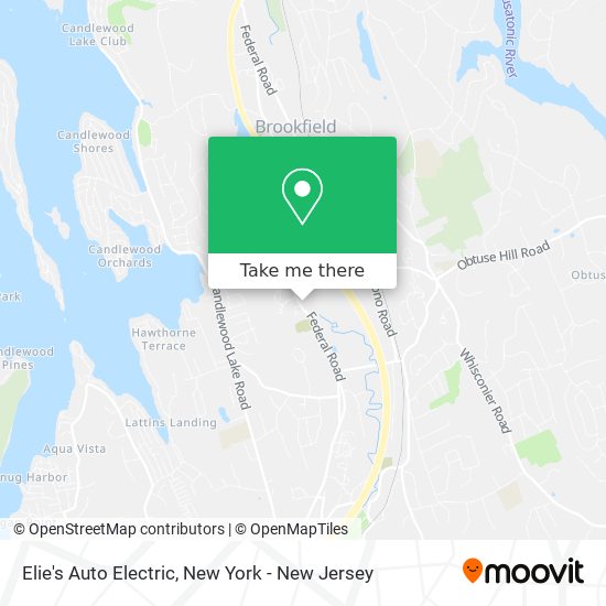 Elie's Auto Electric map