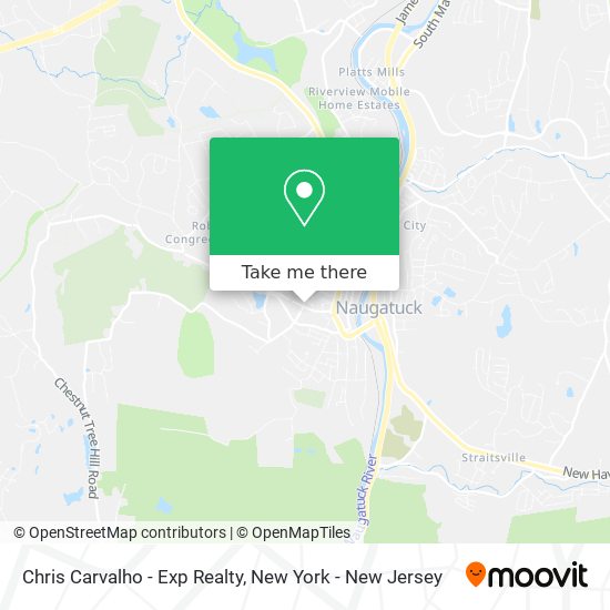 Chris Carvalho - Exp Realty map