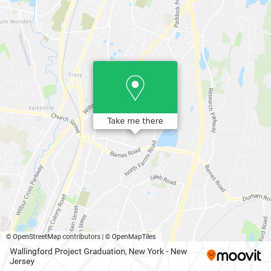 Mapa de Wallingford Project Graduation