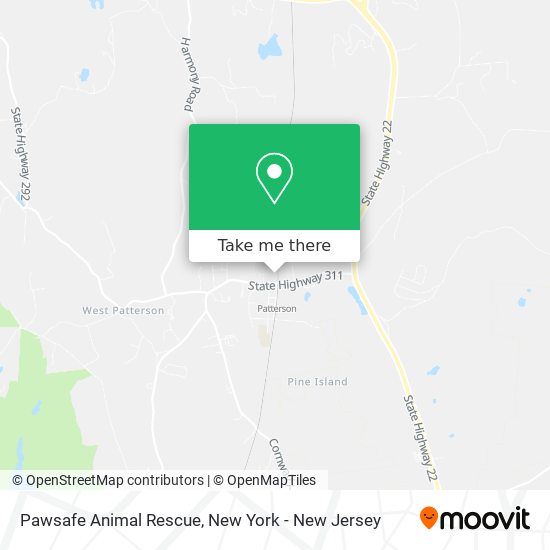 Pawsafe Animal Rescue map
