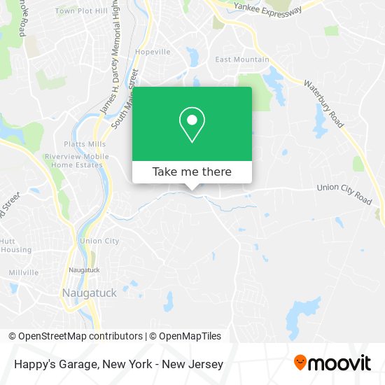 Mapa de Happy's Garage