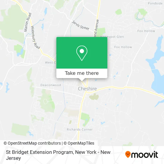 St Bridget Extension Program map