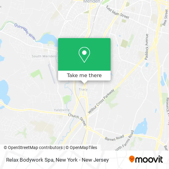 Relax Bodywork Spa map