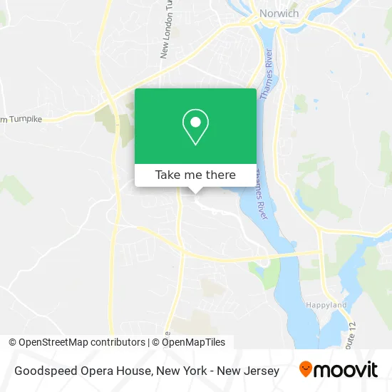 Goodspeed Opera House map