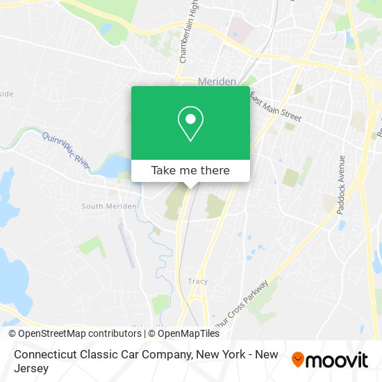 Connecticut Classic Car Company map