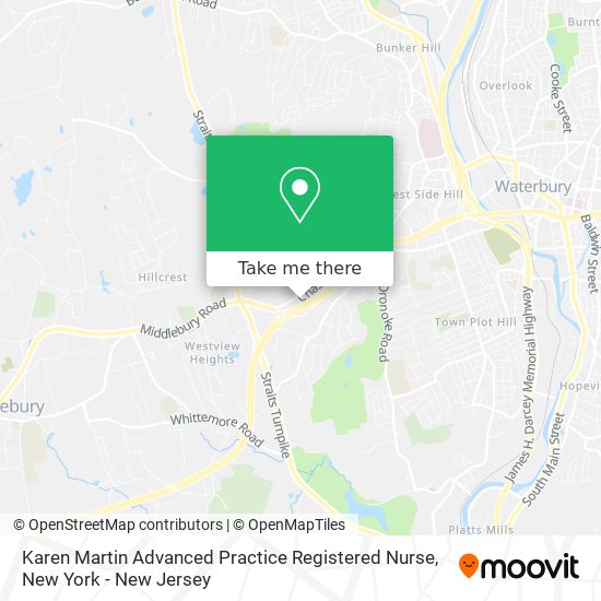 Mapa de Karen Martin Advanced Practice Registered Nurse