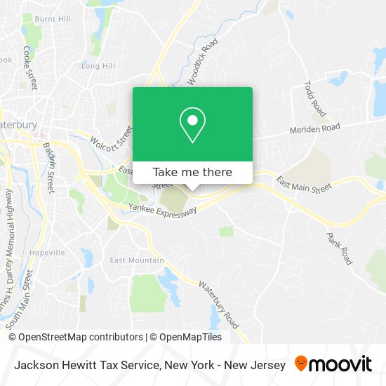 Mapa de Jackson Hewitt Tax Service