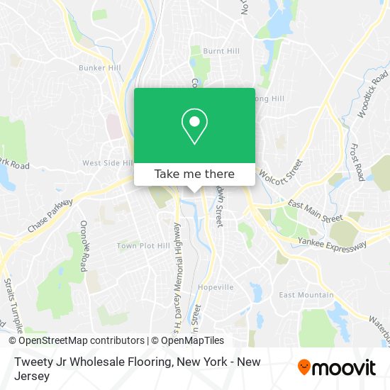 Tweety Jr Wholesale Flooring map