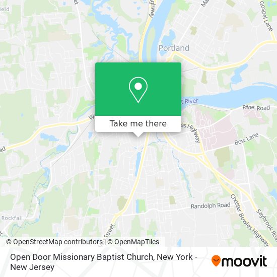 Mapa de Open Door Missionary Baptist Church