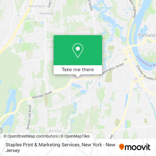 Staples Print & Marketing Services map