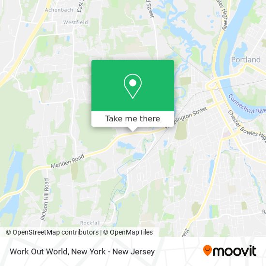 Work Out World map