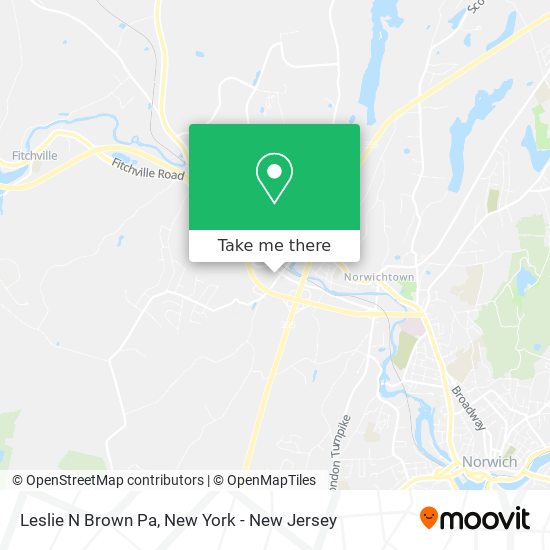 Mapa de Leslie N Brown Pa