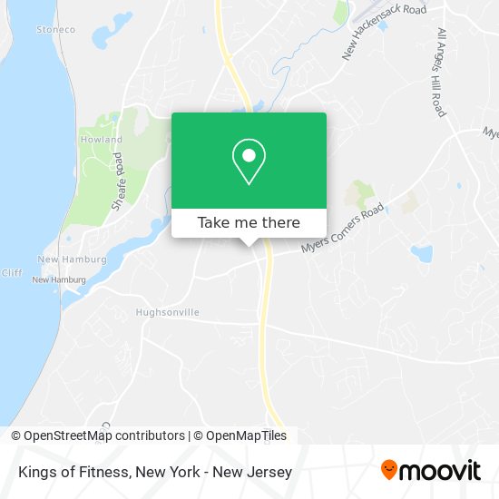 Kings of Fitness map