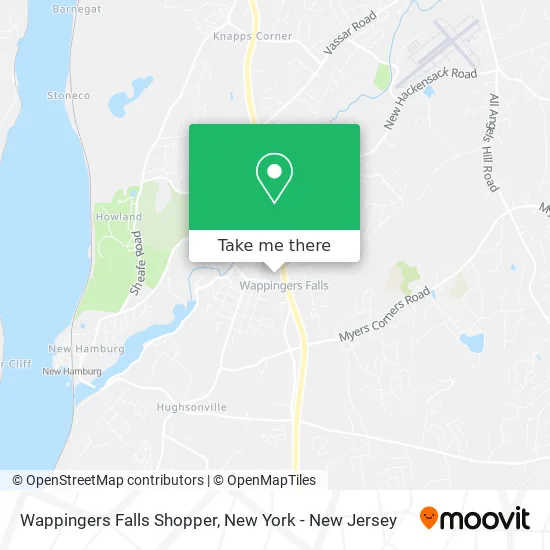 Wappingers Falls Shopper map