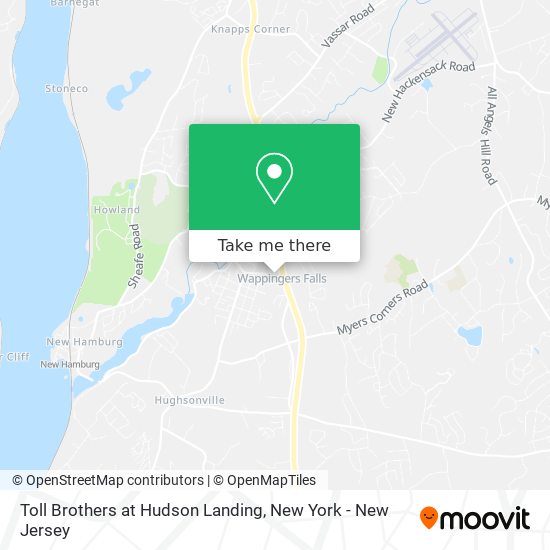 Mapa de Toll Brothers at Hudson Landing