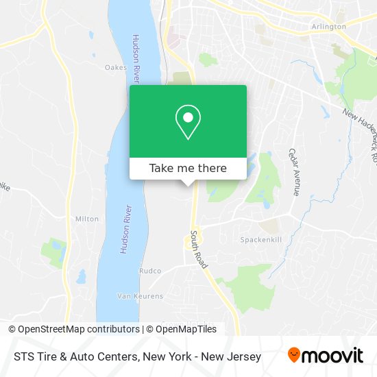 STS Tire & Auto Centers map