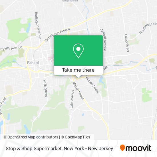 Stop & Shop Supermarket map