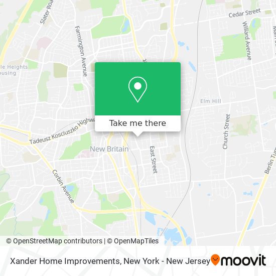 Mapa de Xander Home Improvements