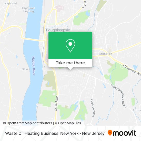 Waste Oil Heating Business map