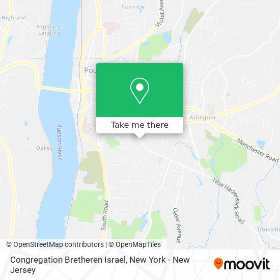 Congregation Bretheren Israel map