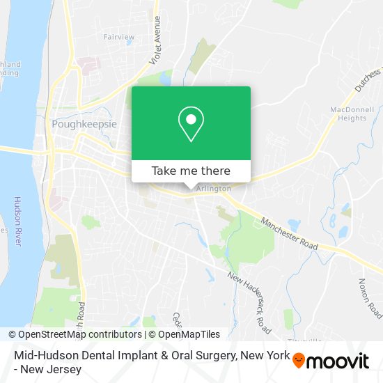 Mid-Hudson Dental Implant & Oral Surgery map