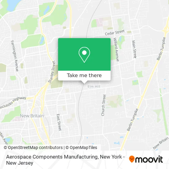 Aerospace Components Manufacturing map