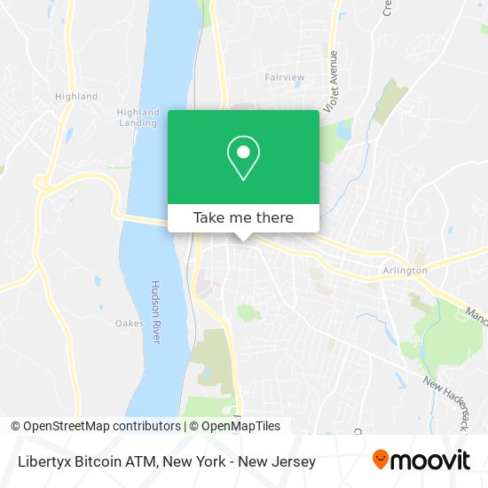 Mapa de Libertyx Bitcoin ATM