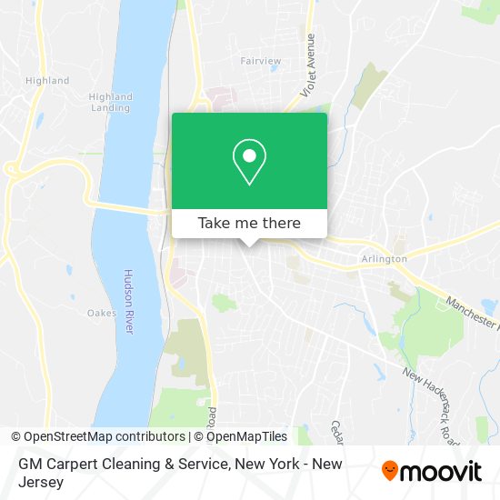 GM Carpert Cleaning & Service map