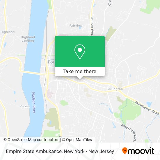 Mapa de Empire State Ambukance
