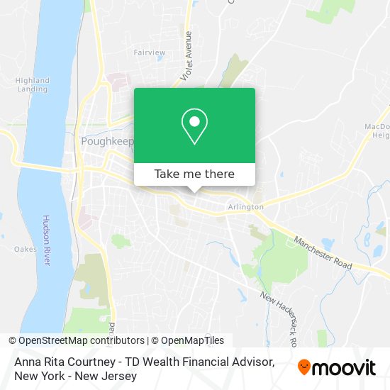 Anna Rita Courtney - TD Wealth Financial Advisor map